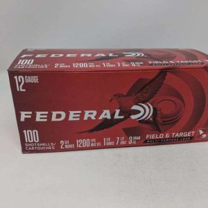 Federal Field & Target 12ga, 100 PACK